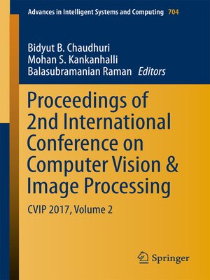 cover image of Proceedings of 2nd International Conference on Computer Vision & Image Processing
